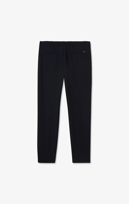 Eden Park Navy Blue Men Navy Blue Trousers with Elasticated Waist SKU: PPPANPAE0008_BLF Image 06