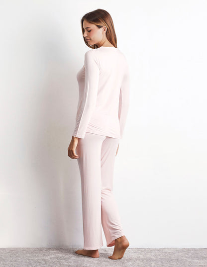 Open Long Pajamas - Primula Color_PPRD173001_087_03