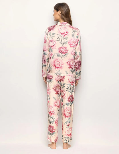 Yamamay_Printed_Long Open Pyjamas in Viscose Satin Ð Eloise_PPRD183003_128_03
