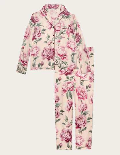 Yamamay_Printed_Long Open Pyjamas in Viscose Satin Ð Eloise_PPRD183003_128_06