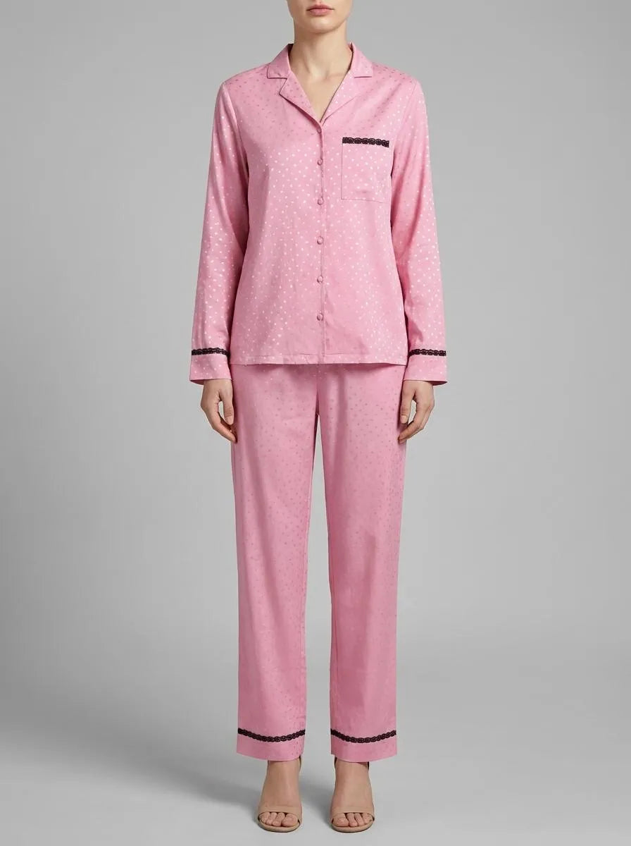 Yamamay_Candy Pink_Pigiama Aperto Lungo - Caprice_PPRD191002_086_00