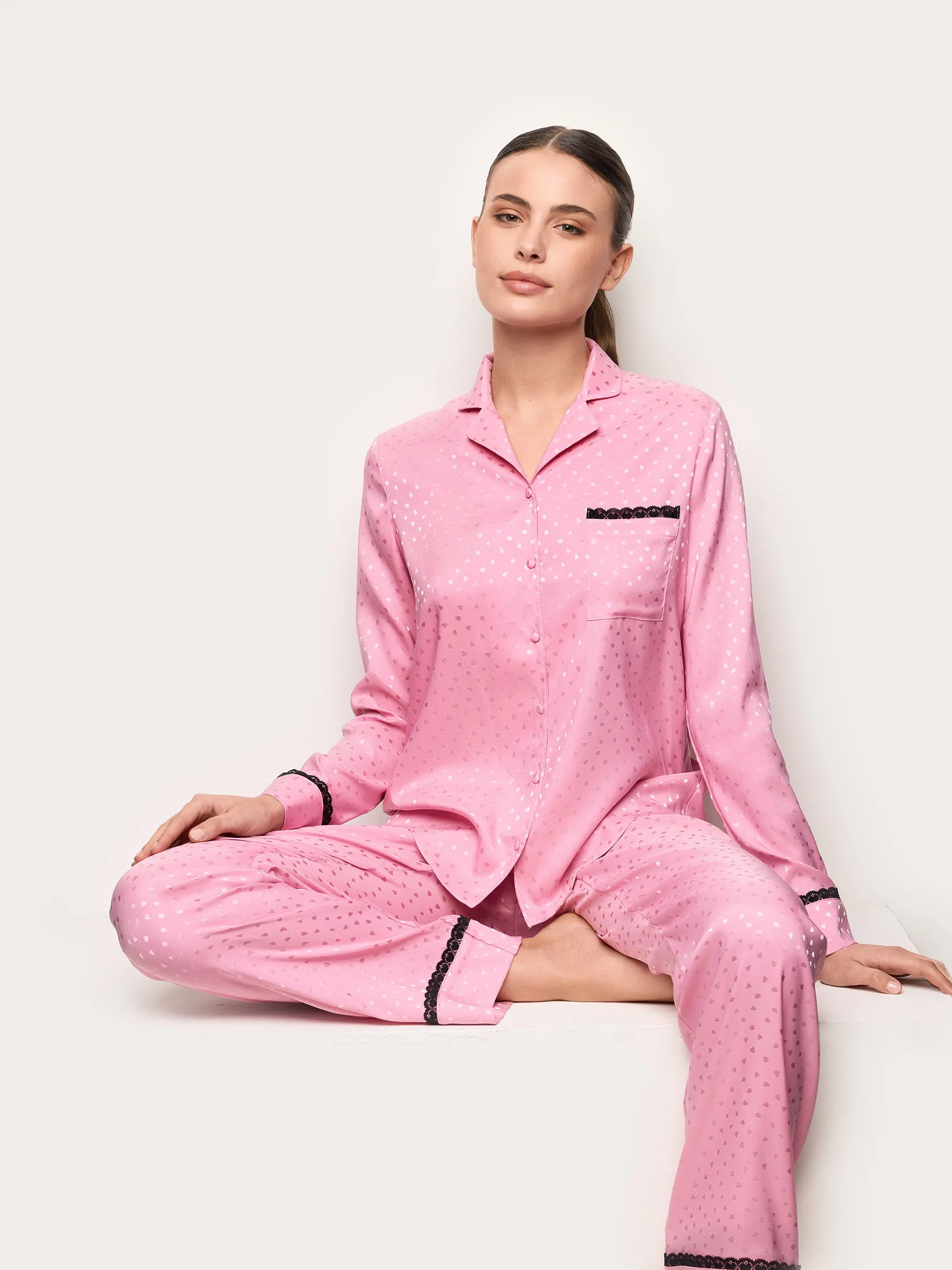 Yamamay_Candy Pink_Pigiama Aperto Lungo - Caprice_PPRD191002_086_01