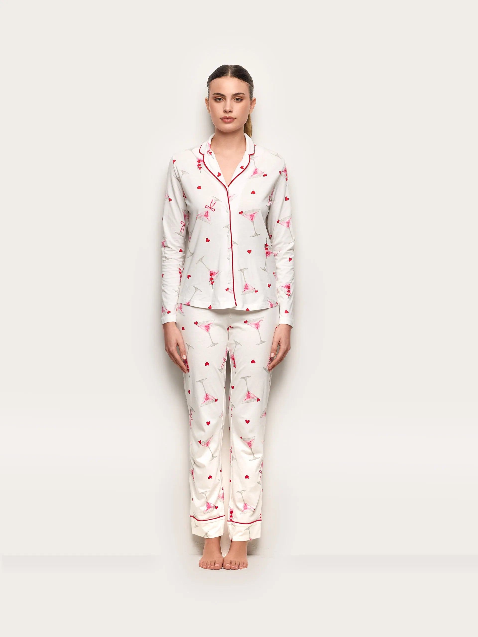 Yamamay_Printed_Pigiama Aperto Lungo - That&