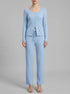 Yamamay_Powder Blue_Long Jacquard Jersey Pyjamas - Pointell_PPRD191004_242_00