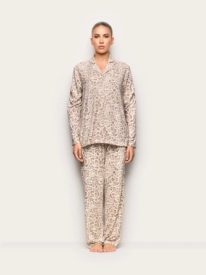 Yamamay PRINTED Women Long-Pyjamas with Front Opening - Wild Soul SKU: PPRD193002_128 Image 02