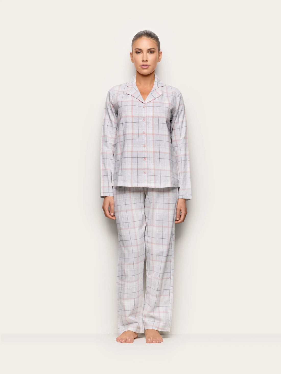 Yamamay PRINTED Women Long-Pyjamas with Front Opening - Purrfect Dreamer SKU: PPRD193004_128 Image 02