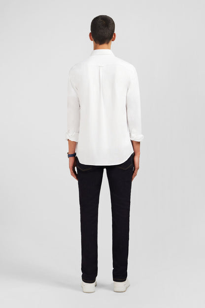 White Pinpoint Cotton Shirt_PPSHICHE0019_BC_03