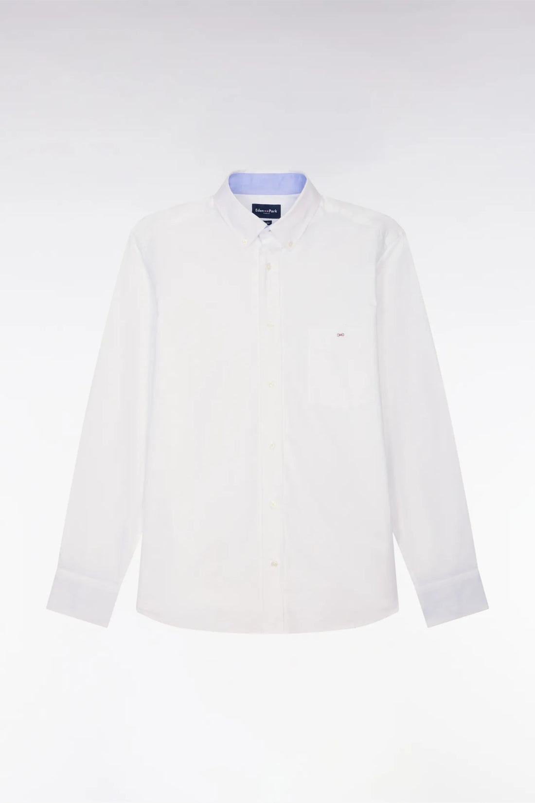Eden Park White Men White Cotton Shirt SKU: PPSHICHE0020_BC Image 02