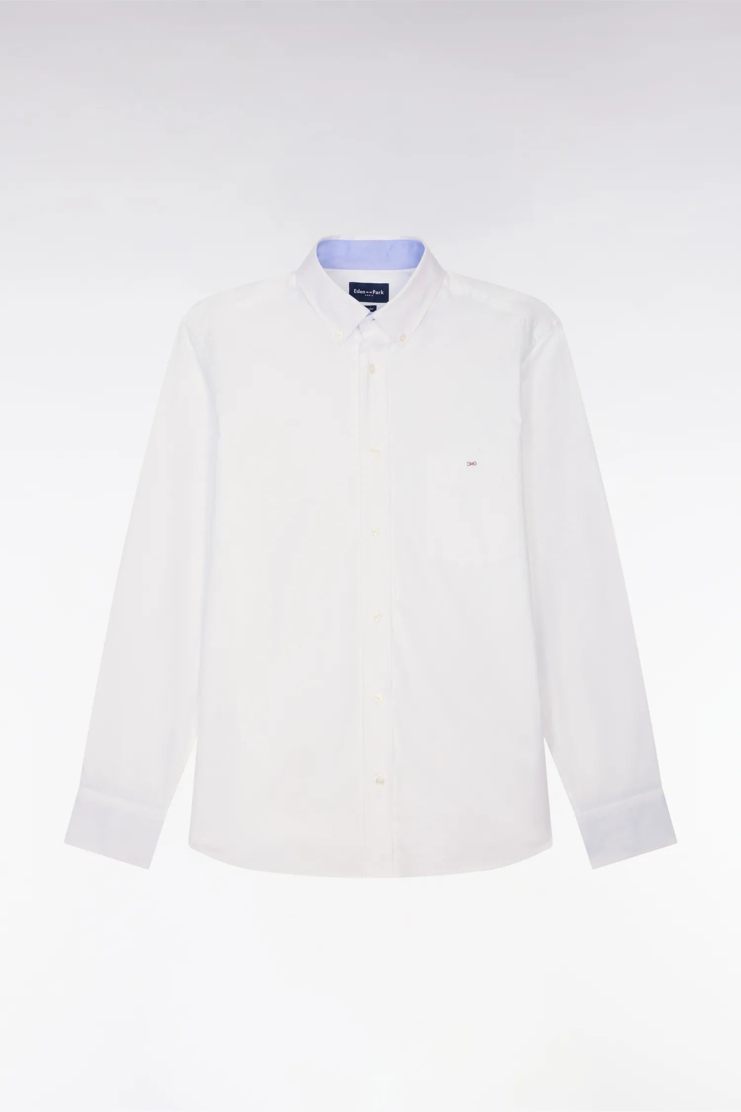 Eden Park White Men White Cotton Shirt SKU: PPSHICHE0020_BC Image 02