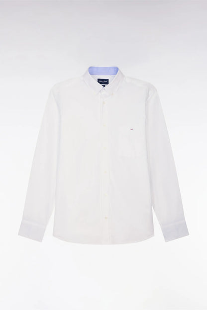 Eden Park White Men White Cotton Shirt SKU: PPSHICHE0020_BC Image 02
