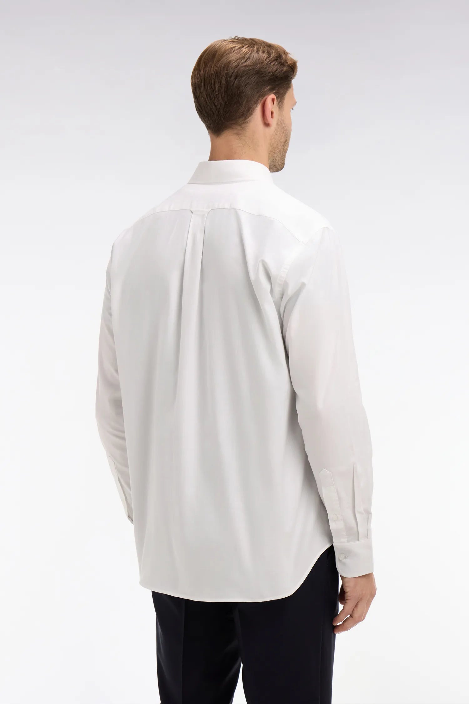 Eden Park White Men White Cotton Shirt SKU: PPSHICHE0020_BC Image 05
