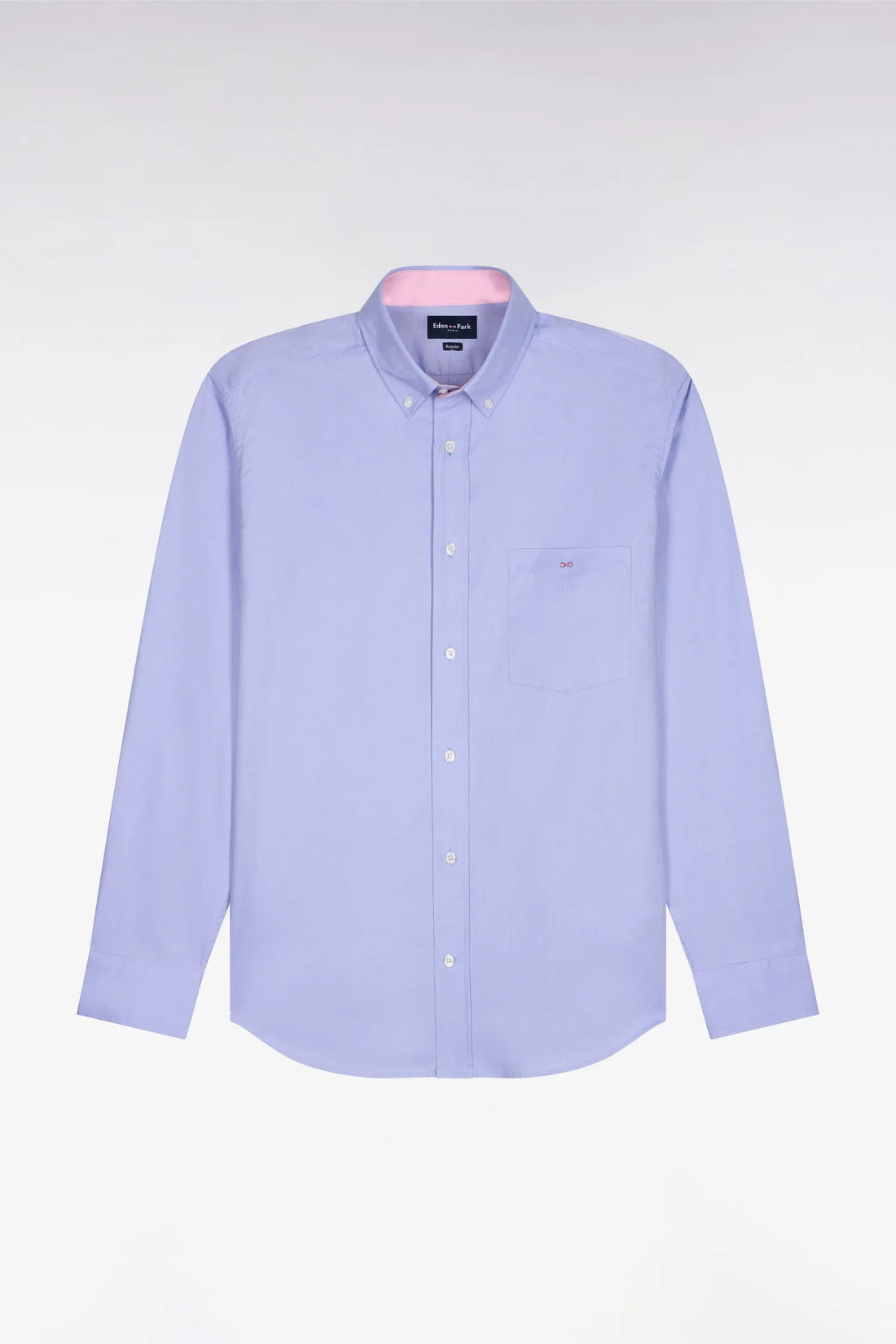 Eden Park Light Blue Men Blue Cotton Shirt SKU: PPSHICHE0020_BLM Image 02