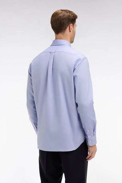 Eden Park Light Blue Men Blue Cotton Shirt SKU: PPSHICHE0020_BLM Image 05