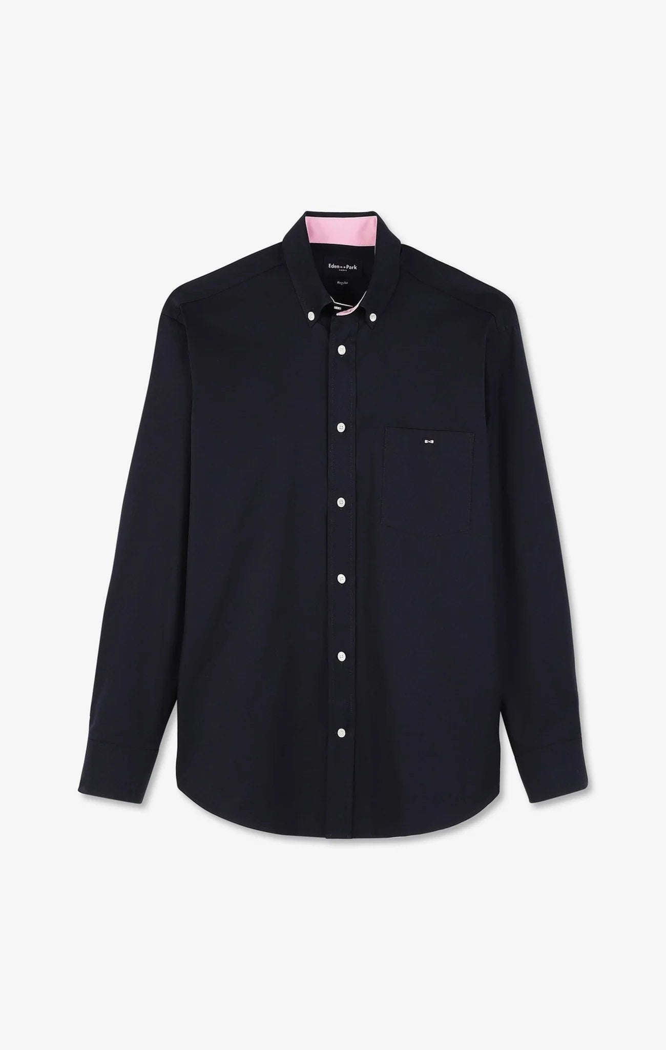 Dark Blue Cotton Twill Shirt_04