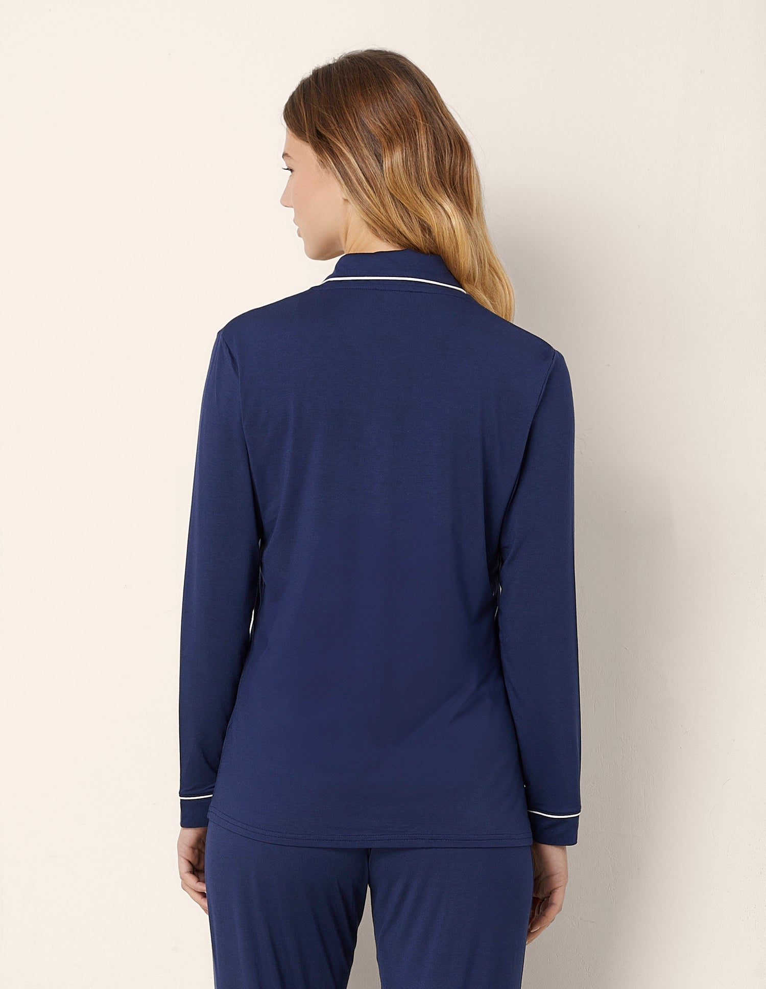 Yamamay_Daily Modal Long-Sleeve Pajama Shirt_PPTD181009_215_03