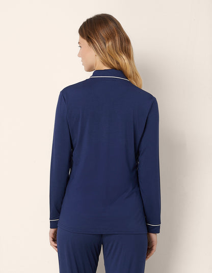 Yamamay_Daily Modal Long-Sleeve Pajama Shirt_PPTD181009_215_03