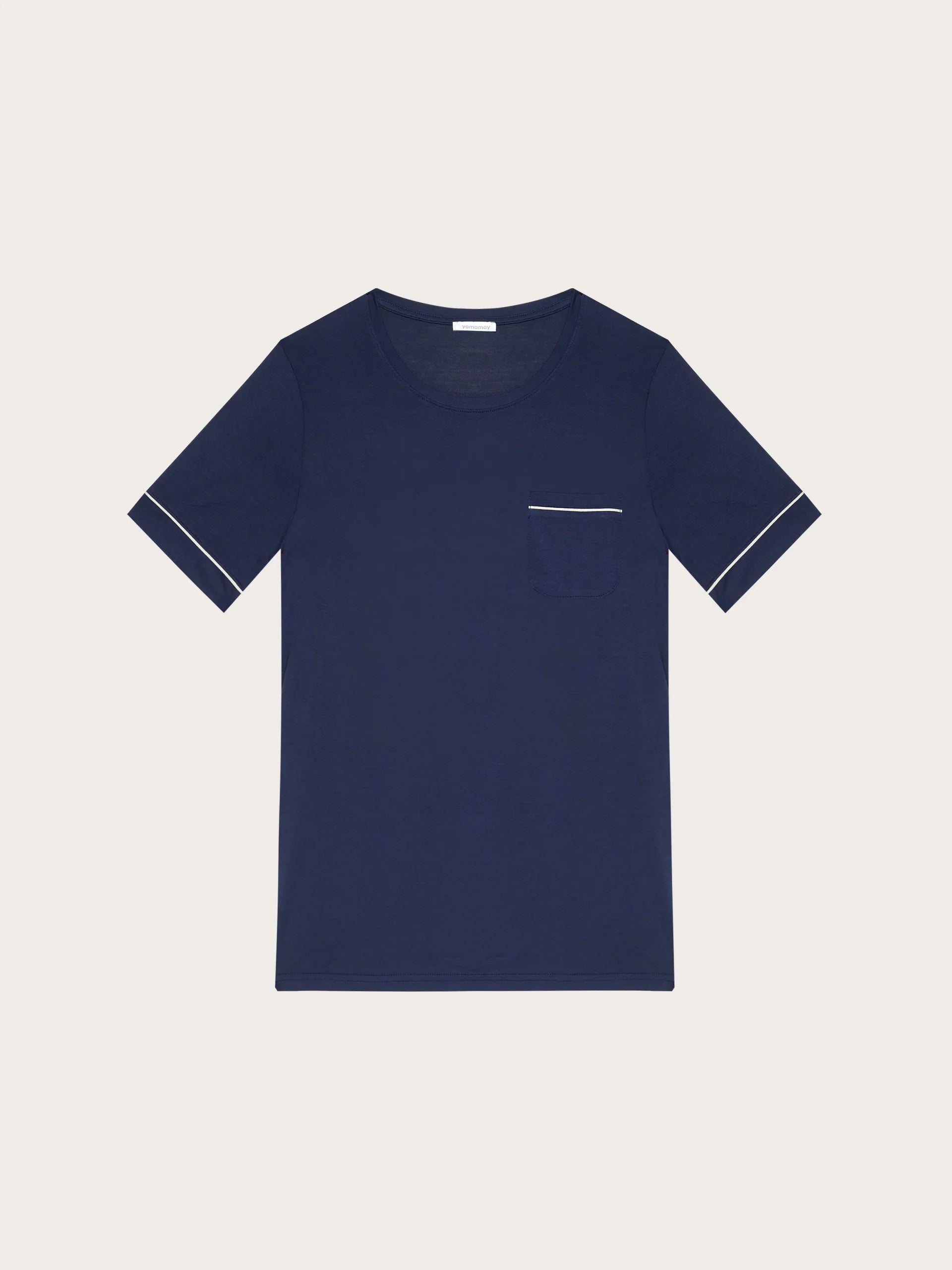 Yamamay_Dark Blue_Short-Sleeve T-Shirt - Daily Modal_PPTD191001_215_03