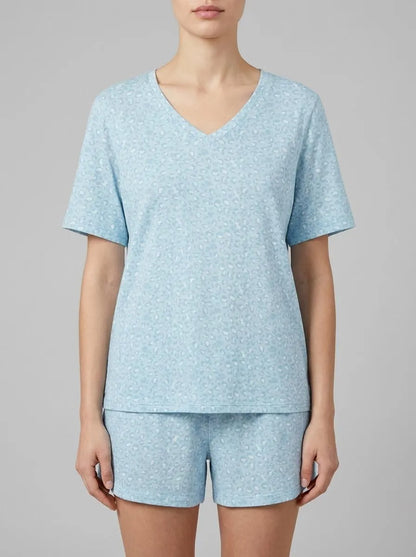 Yamamay_Printed_Maglia Manica Corta - Modal Leopard_PPTD191003_128_00