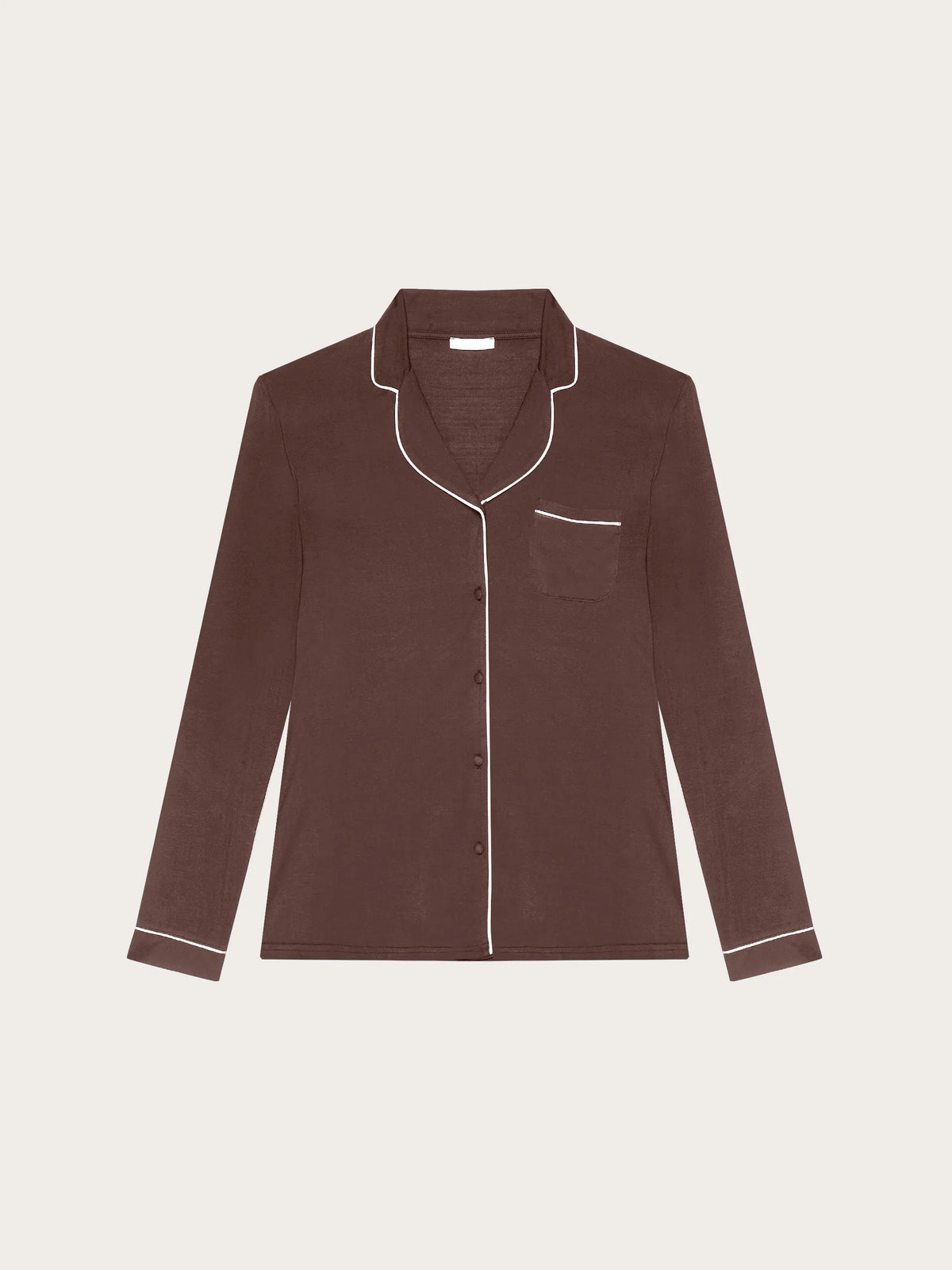 Yamamay CHOCOLATE Women Long-Sleeve Shirt - Daily Modal SKU: PPTD193001_033 Image 05