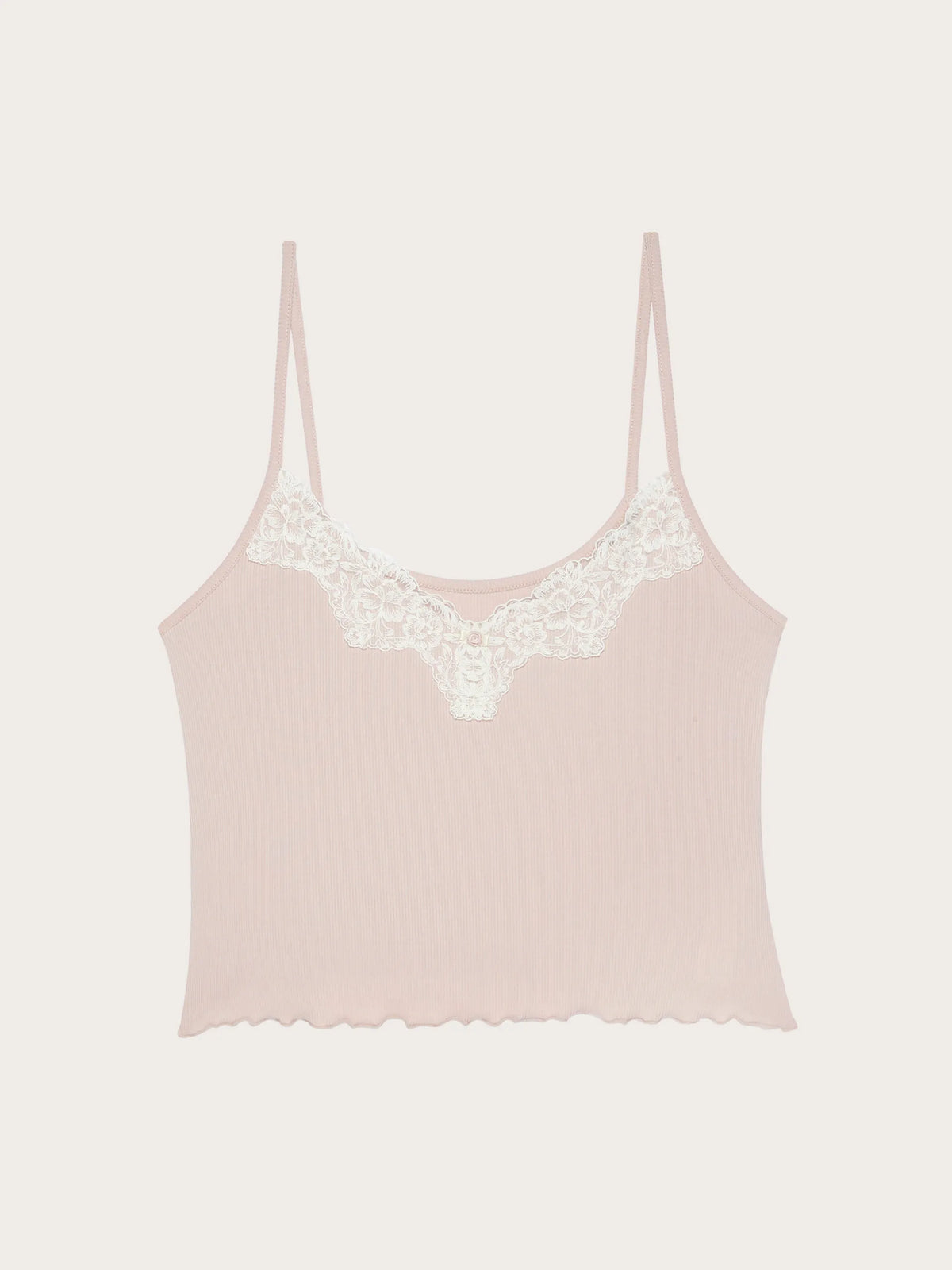 Yamamay BEIGE Women Top - Basic Modal &amp; Cotton Rib SKU: PPTD193002_726 Image 05