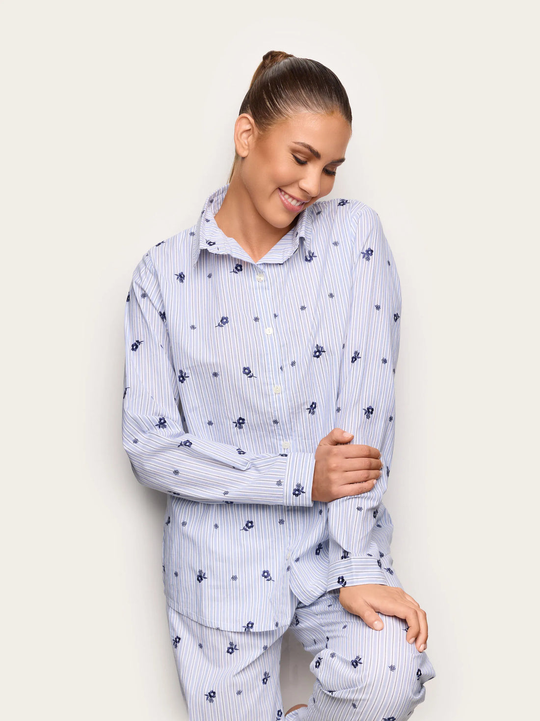 Yamamay PRINTED Women Long-Sleeve T-Shirt - Daily Pajamas SKU: PPTD193004_128 Image 01