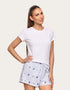 Yamamay OPTICAL WHITE Women Short-Sleeve T-Shirt - Daily Pajamas SKU: PPTD193006_015 Image 01