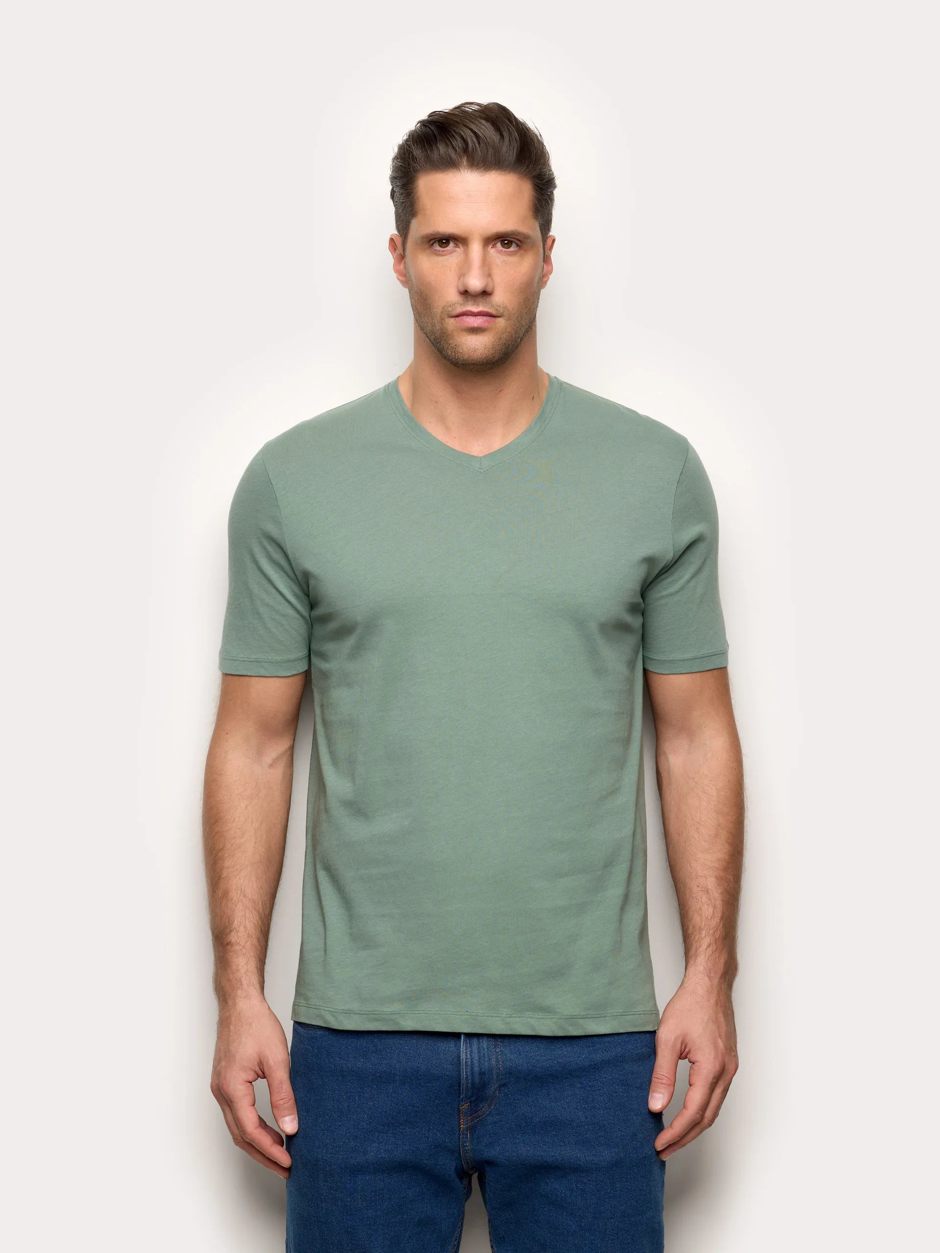 Yamamay_Sage Green_Cotton Jersey Sweater - Daily_PPTU191001_120_02