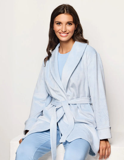 Yamamay_Pastel Azure_Chenille Dressing Gown_PVED183004_011_01