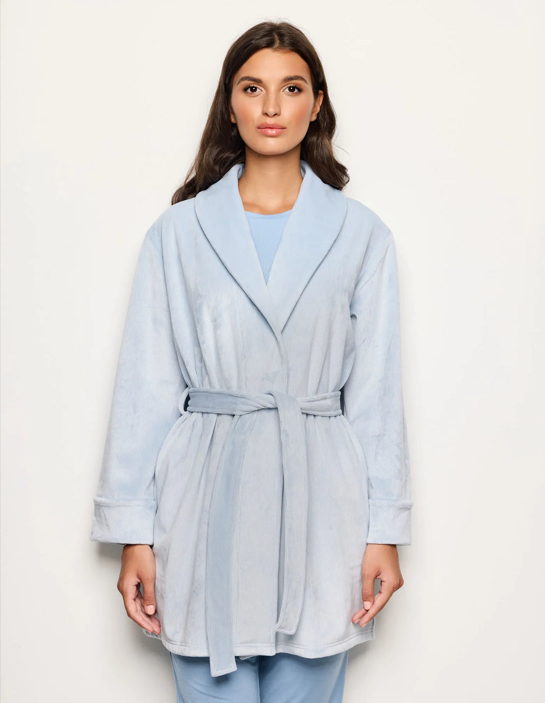 Yamamay_Pastel Azure_Chenille Dressing Gown_PVED183004_011_02