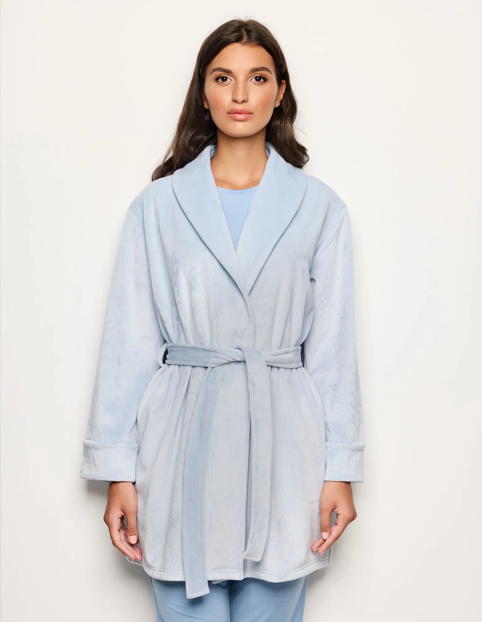 Yamamay_Pastel Azure_Chenille Dressing Gown_PVED183004_011_02