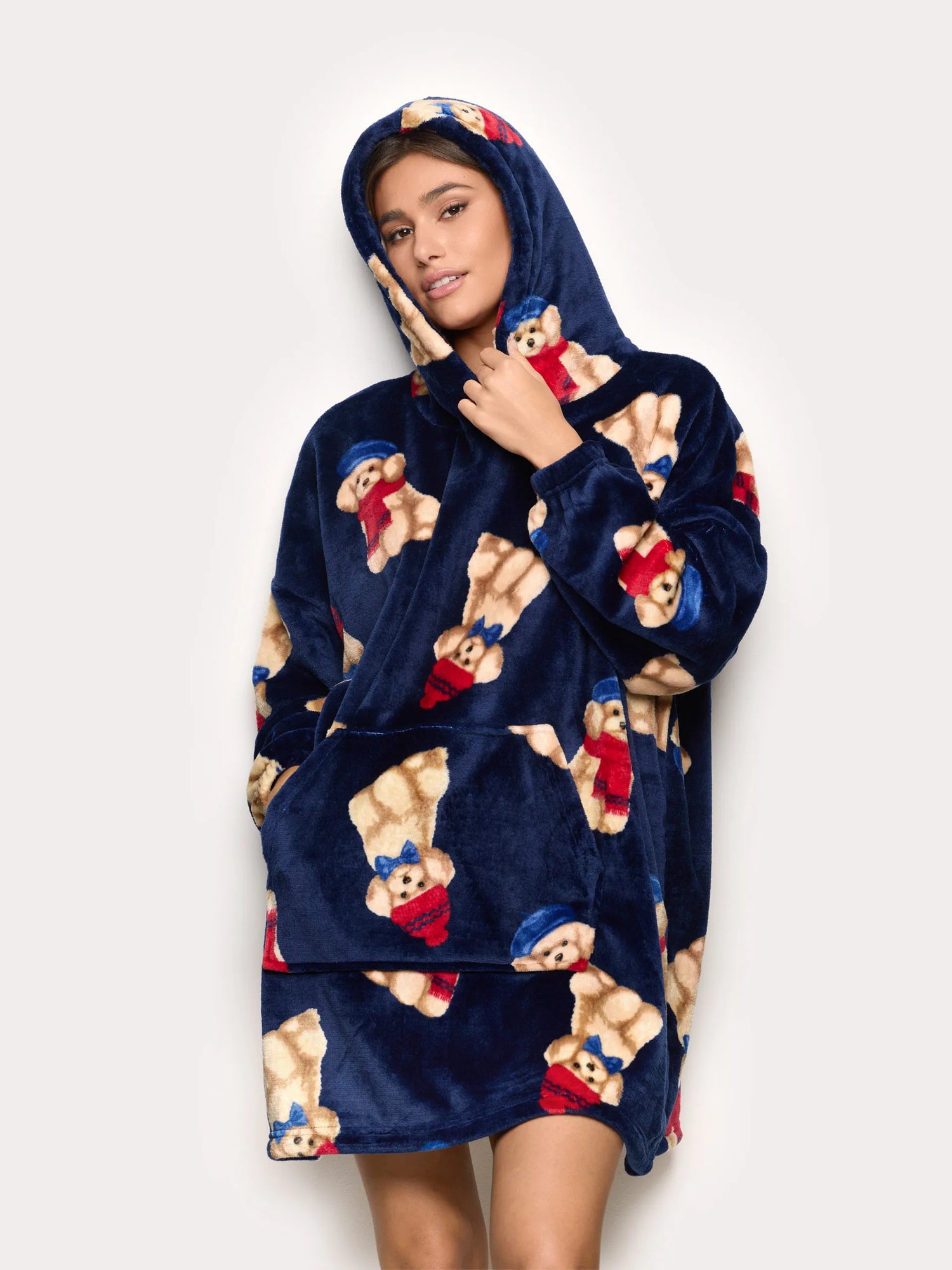 Yamamay_Printed_Plush Robe Winter Poodle_PVED184002_128_01