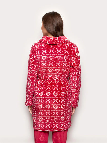 Yamamay_Printed_Candy Cane Club Fur Robe_PVED184005_128_04