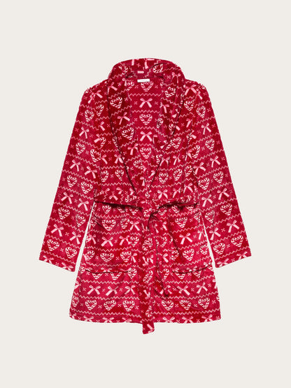 Yamamay_Printed_Candy Cane Club Fur Robe_PVED184005_128_05