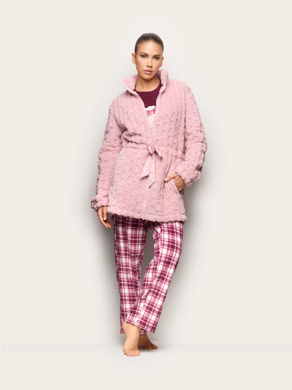 Yamamay POWDER PINK Women Nightgown - Curly and Cute SKU: PVED193005_088 Image 01