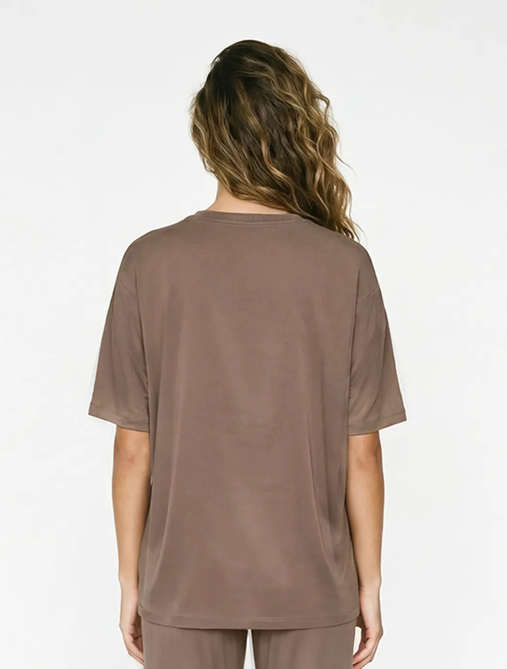 Marie France Greige Women Adelina T-Shirt SKU: PYADELINATSHIRT_Greige Image 02