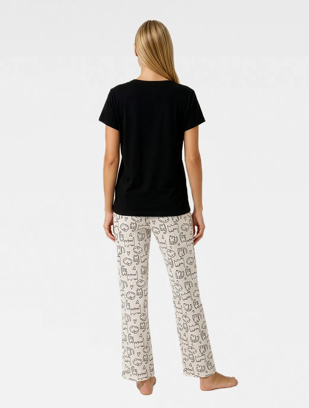 Marie France Multicolor Women Amani Pant SKU: PYAMANIPANT_MULTICOLOR Image 02