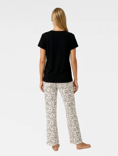 Marie France Multicolor Women Amani Pant SKU: PYAMANIPANT_MULTICOLOR Image 02