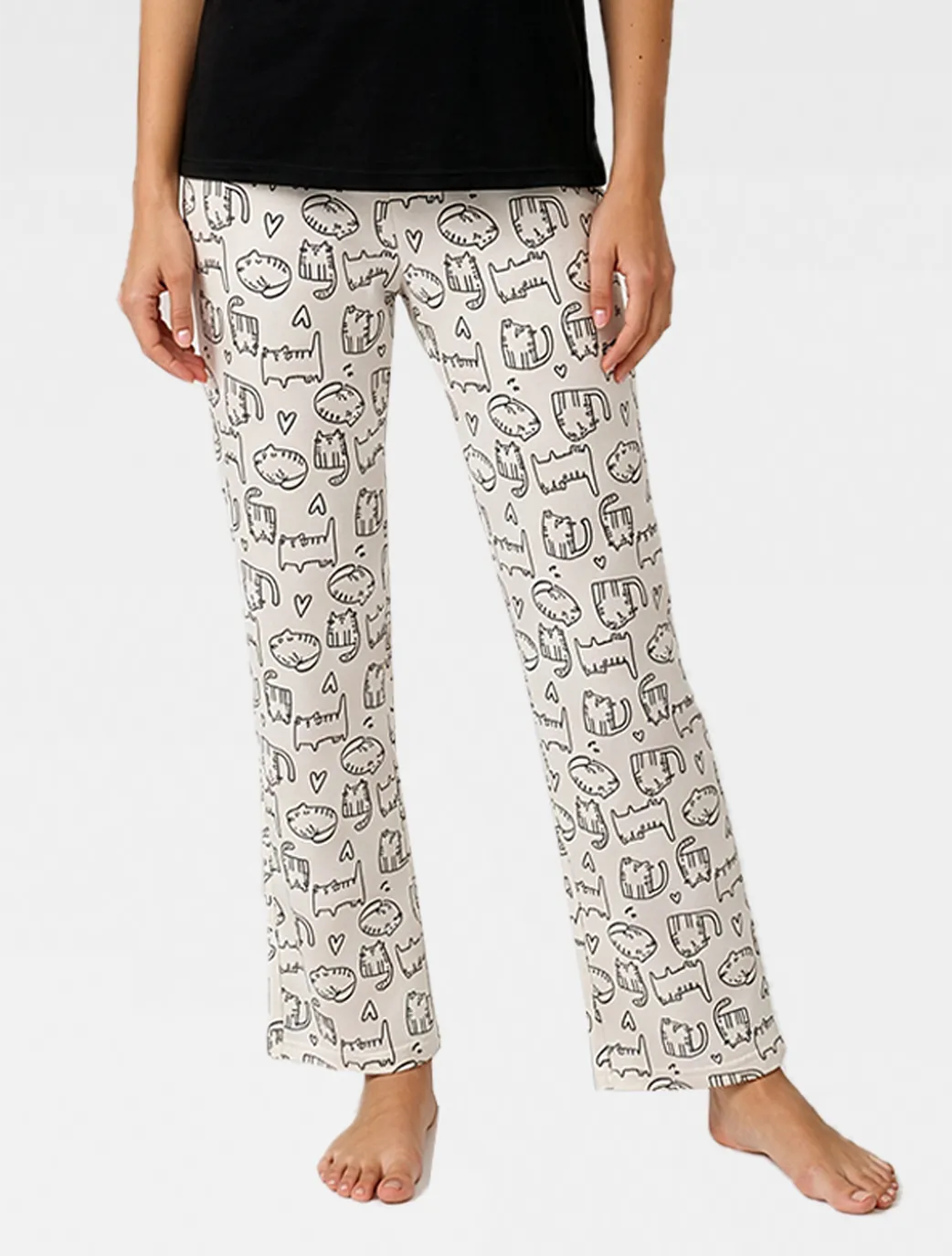 Marie France Multicolor Women Amani Pant SKU: PYAMANIPANT_MULTICOLOR Image 03