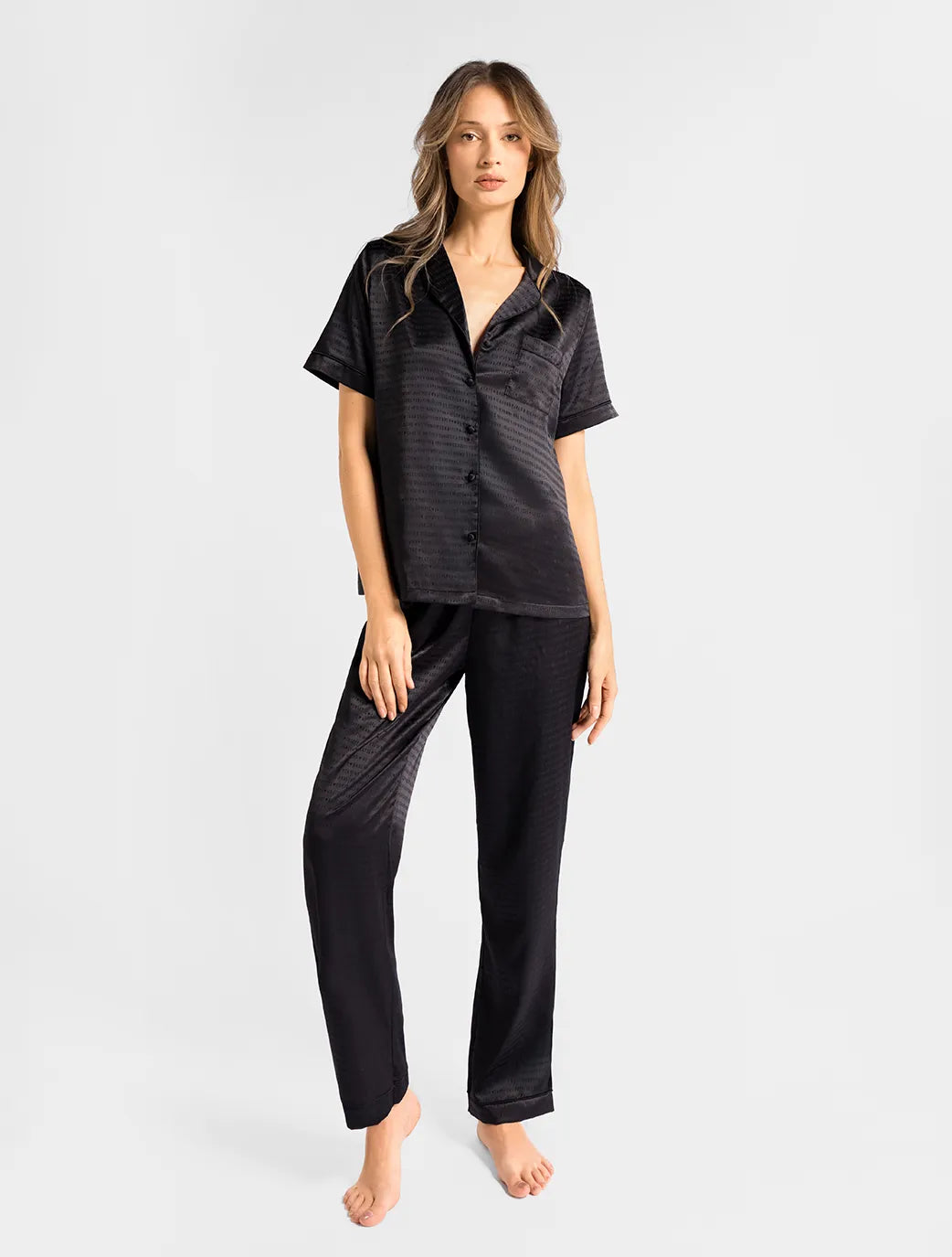 Marie France Amoremio Pant_Black Women Amoremio Pant SKU: PYAMOREMIOPANT_Black Image 01