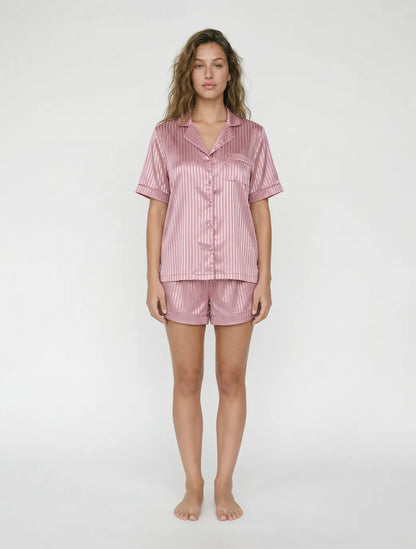 Marie France Pink Women Aria Chemise SKU: PYARIACHEMISE_Pink Image 03