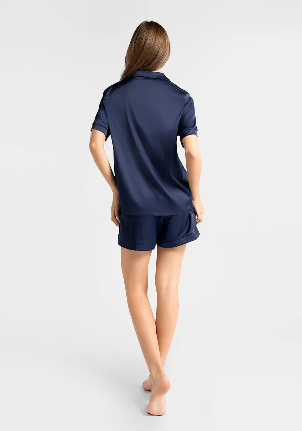 Marie France Asta Chemise_Dark Navy Women Asta Chemise SKU: PYASTACHEMISE_Dark Navy Image 04