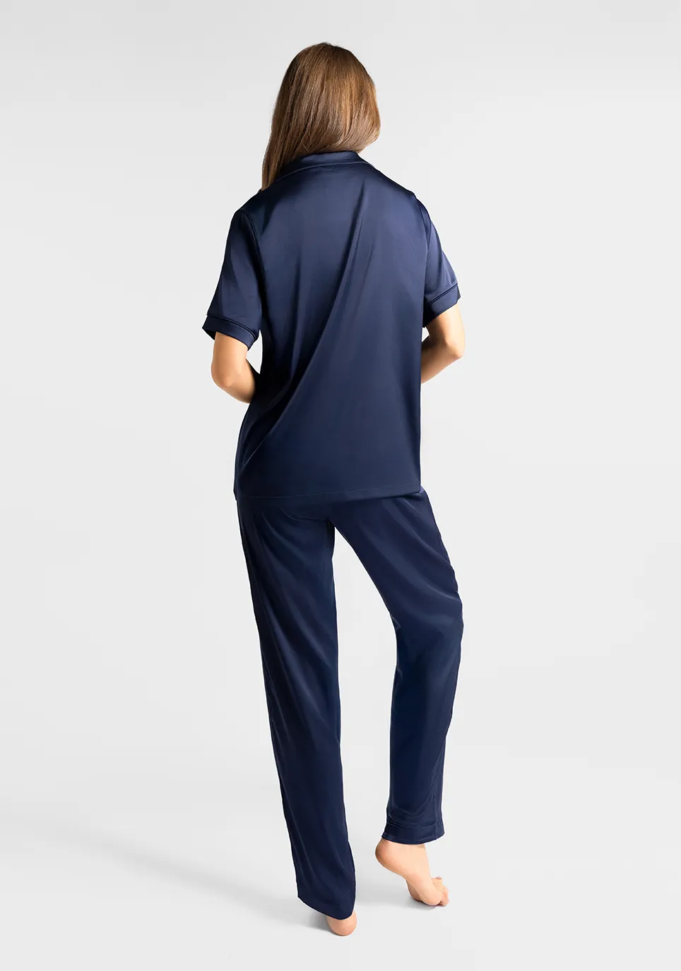 Marie France Asta Pant_Dark Navy Women Asta Pant SKU: PYASTAPANT_Dark Navy Image 02