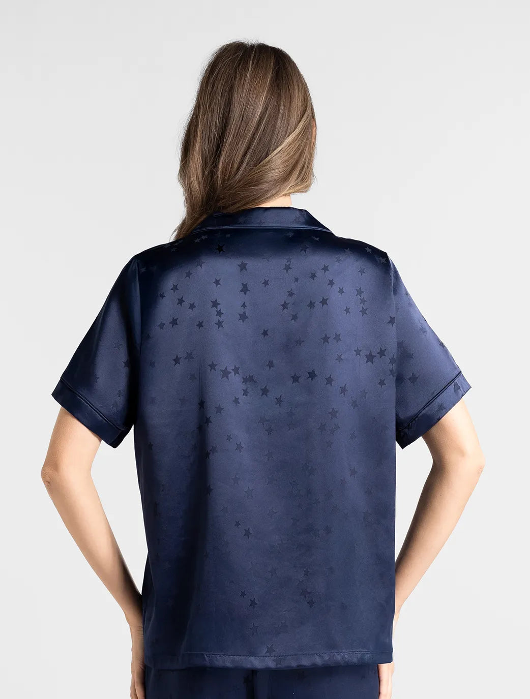 Marie France Asteroid Chemise_Dark Navy Women Asteroid Chemise SKU: PYASTEROIDCHEMISE_Dark Navy Image 02