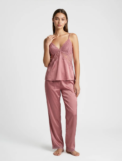 Marie France Pink Women Avsy Pant SKU: PYAVSYPANT_Pink Image 01