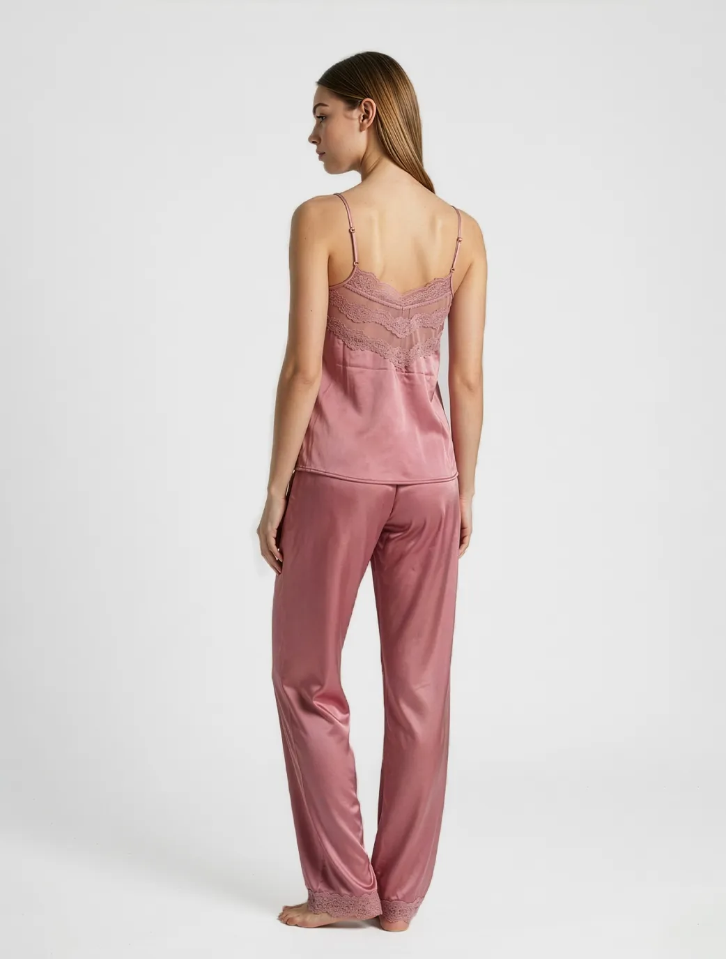Marie France Pink Women Avsy Pant SKU: PYAVSYPANT_Pink Image 02