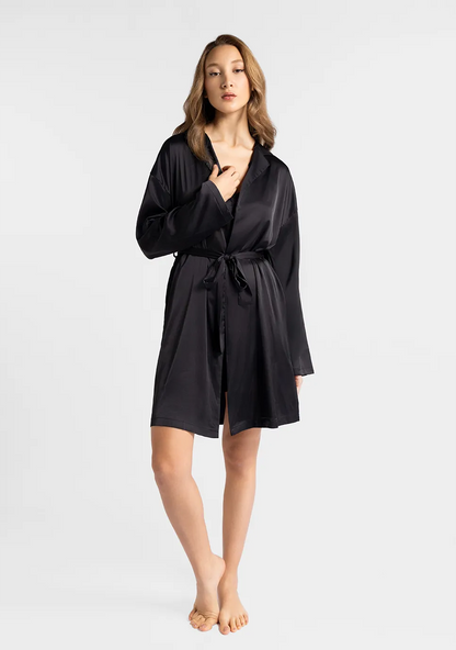 Marie France Ayleen Robe_Black Women Ayleen Robe SKU: PYAYLEENROBE_Black Image 04