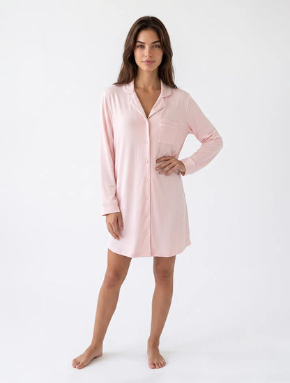 Marie France Pink Women Baylen Chemise SKU: PYBAYLENCHEMISE_Pink Image 03