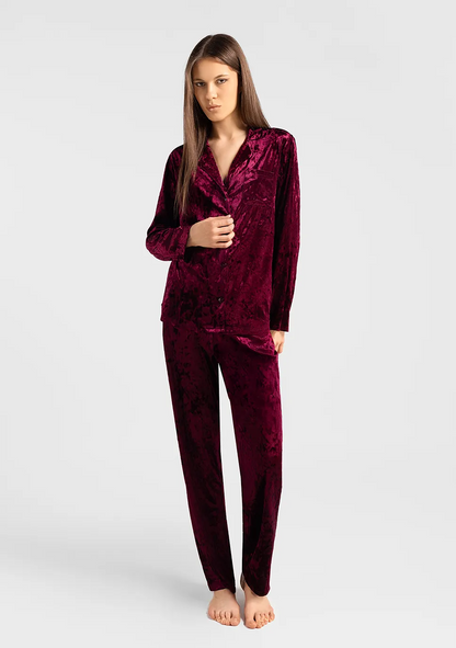 Marie France_Bordeau_Belevis Chemise_PYBELEVISCHEMISE_Bordeau_02