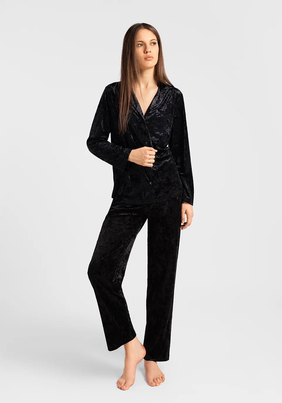 Marie France_Black_Belvana Pant_PYBELVANAPANT_Black_01