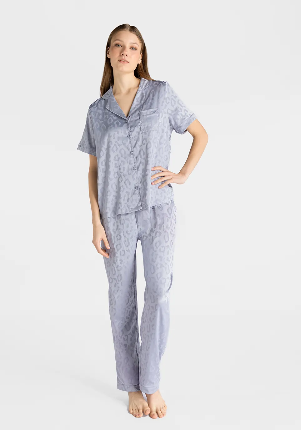 Marie France Bloss Pant_Dark Grey Women Bloss Pant SKU: PYBLOSSPANT_Dark Grey Image 01
